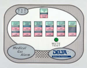 Система сигнализации зоны - HTM 2022/02-01 - DELTA P  - для медицинских газов