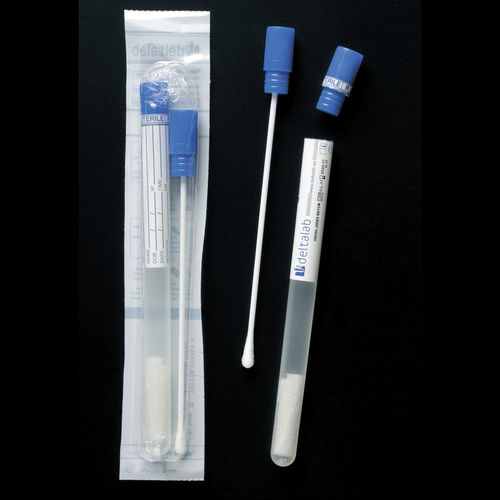 Зонд-тампон для микробиологии - 300284.SE - Deltalab - сальмонелла тифимуриум / Escherichia coli (кишечная палочка) / на пневмококк