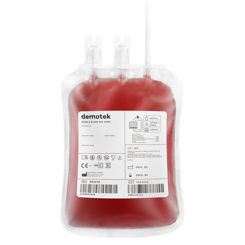 Простой пакет с кровью - BBS - Demophorius Healthcare - ЦФДА-1 (CPDA-1)