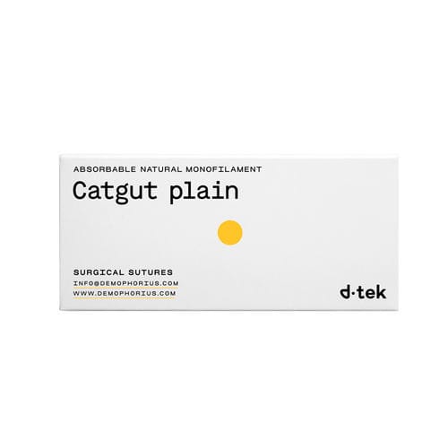 Шовный материал рассасывающийся - CP - Demophorius Healthcare - для общей хирургии / для офтальмологической хирургии / для урогинекологической хирургии