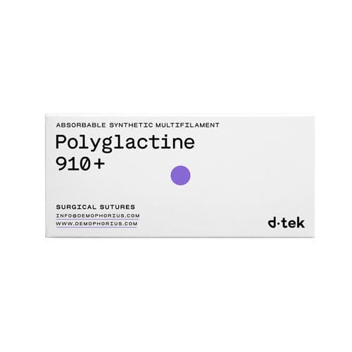 Шовный материал рассасывающийся - PGLA - PLUS - Demophorius Healthcare - для общей хирургии / для пластической хирургии / для урогинекологической хирургии