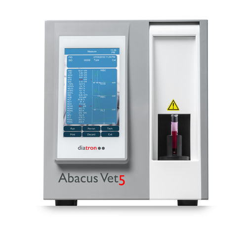 Ветеринарный гематологический анализатор - Abacus Vet5 - Diatron - автоматический / настольный / 24 параметра