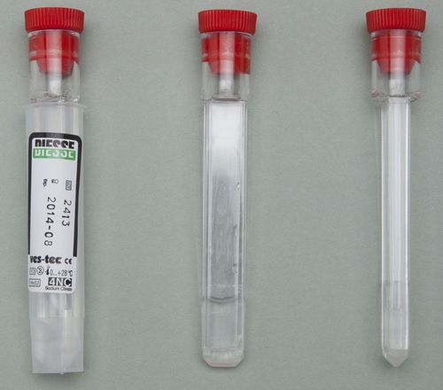 Лабораторная пробирка - VES-TEC  - Diesse Diagnostica Senese - СОЭ / крови / цитрат натрия