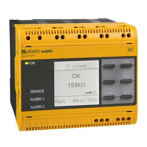 Монитор электробезопасности - ISOMETER® isoRW685W-D-B - Bender - для медицинских IT-систем / автоматический / непрерывного действия