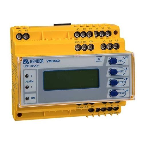 Монитор для контроля - LINETRAXX® VMD460-NA - Bender - оксид азота / сигнала / для медицинских IT-систем