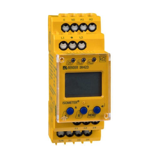 Монитор электробезопасности - ISOMETER® IR423 - Bender - для медицинских IT-систем / автоматический