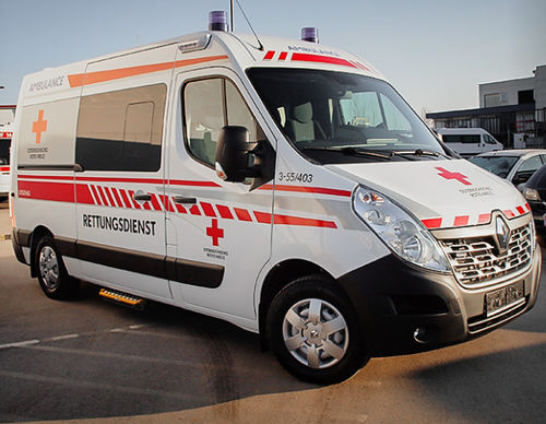 Спасательная машина скорой помощи - Renault Master - Dlouhy - фургон