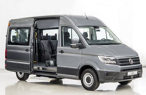 Транспортное средство для инвалидов фургон - Volkswagen Crafter - Dlouhy - задний вход / боковой вход