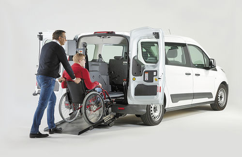Транспортное средство для инвалидов фургон - Ford Connect - Dlouhy - задний вход