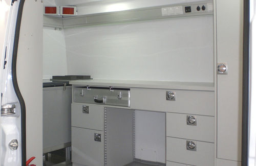Передвижной медицинский пункт для лаборатории - Mercedes Sprinter - Dlouhy - фургон