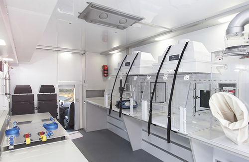 Передвижной медицинский пункт для лаборатории - Ford Transit - Dlouhy - фургон