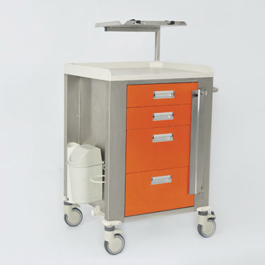 Медицинская тележка - 90108302 - DOLSAN MEDICAL - для неотложной помощи / для аптеки / для распределения лекарств