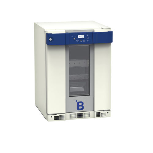Холодильник для банка крови - B131 - B Medical Systems - встраиваемый / 1 дверца / со стеклянной дверью
