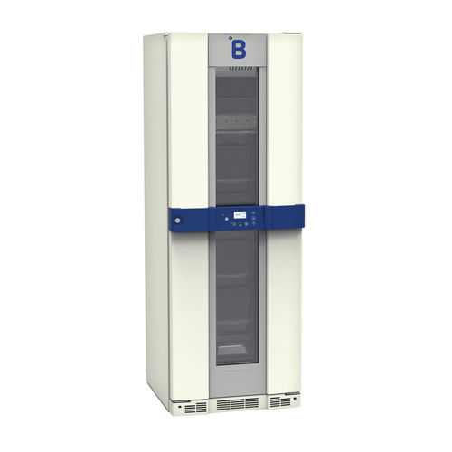 Холодильник для банка крови - B291 - B Medical Systems - вертикальный / 1 дверца / со стеклянной дверью