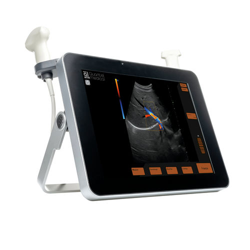 Переносной ультразвуковой сканер - EvoTouch+ - Quantel Medical - Interventional Imaging - для поливалентной эхографии / цветовой допплер / черно-белый