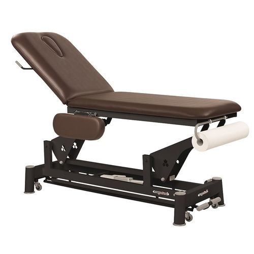Диагностический стол для кинезитерапии - C5634 series - Ecopostural - электрогидравлический / с регулируемой спинкой / на роликах
