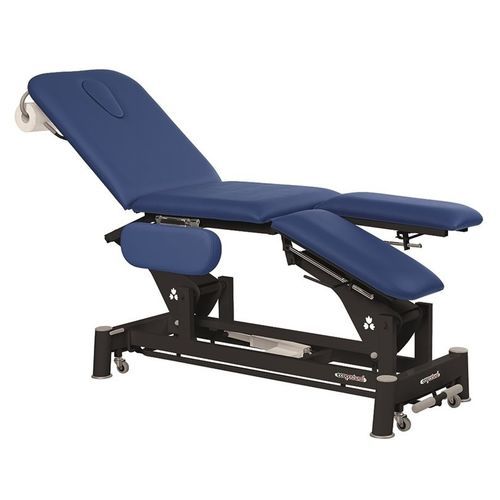 Электрогидравлический диагностический стол - C5639 series - Ecopostural - с регулируемой спинкой / на роликах / 4 секции