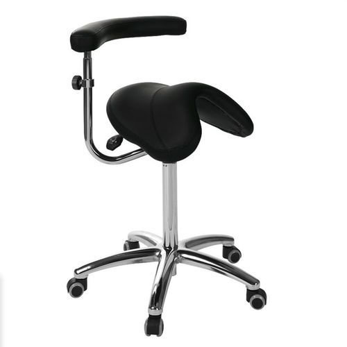Табурет для учреждений здравоохранения - S5663 series - Ecopostural - с регулируемой высотой / откидной / с подлокотниками