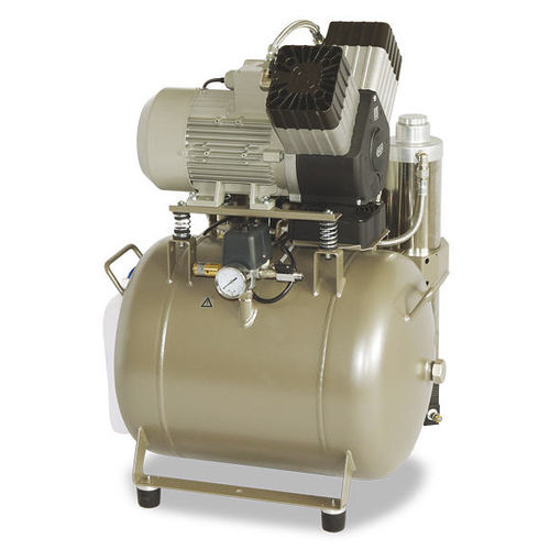Стоматологический компрессор - DK50 2V/50 - EKOM spol - поршневый / 2 установки / воздухоосушитель