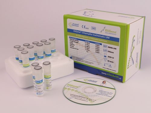Набор для теста для болезней, передаваемых половым путем - EG-90046-UNI	 - Elisabeth Pharmacon spol  - геномная ДНК / Хламидиоз / бактерии