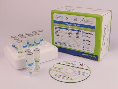 Набор для теста туберкулеза - EliGene® MTB UNI - Elisabeth Pharmacon spol  - палочка Коха / клинический / для мочи