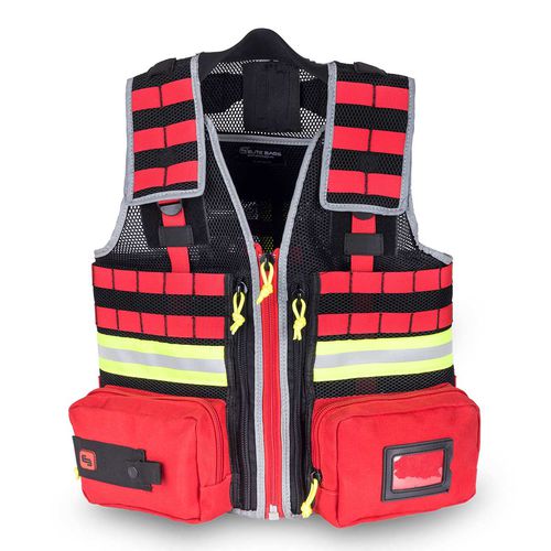 Красный жилет для оказания первой помощи - EB02.055 E-VEST - ELITE BAGS