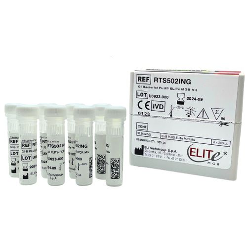 Набор для теста на желудочно-кишечные заболевания - GI Bacterial PLUS ELITe MGB&reg; - ELITech Group  - бактерии / трудный Clostridium / на кампилобактер