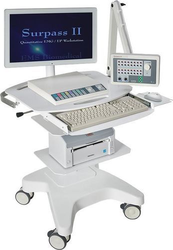 Электромиограф 24 канала - SURPASS II - EMS Biomedical - на тележке / с нейростимуляцией / компьютеризованный