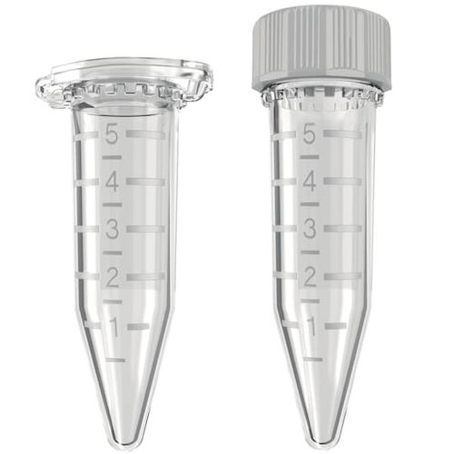 Лабораторная пробирка - 00301 series - Eppendorf SE - коническая / для микроцентрифуг / с завинчивающимся колпачком