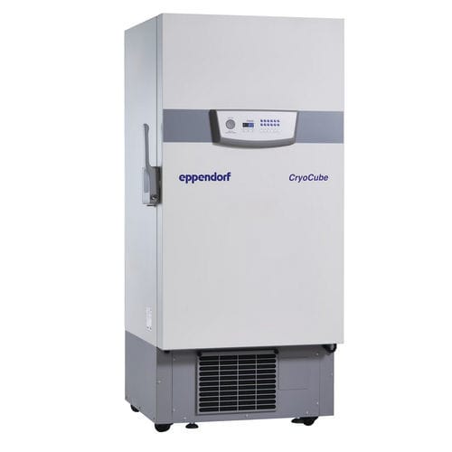 Морозильная камера для лаборатории - CryoCube® F440 series  - Eppendorf SE - в виде шкафа / 1 дверца / охлаждение воздухом