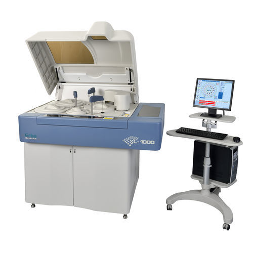 Автоматический биохимический анализатор - XL 1000 - ERBA Diagnostics Mannheim - настольный / с произвольной выборкой / с ISE