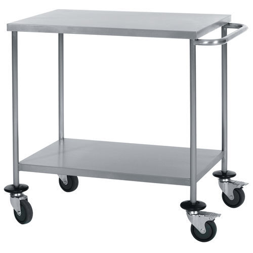 Стол для упаковки медицинских инструментов - ER-132 series - ERYIGIT Medical Devices  - прямоугольный / на роликах / из нержавеющей стали