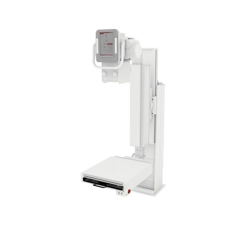 Цифровой рентгенографическая система - X-DRS Floor U-Arm Hum - Examion - для многофункциональной радиографии / без стола / с поворотной стойкой для рентген-трубок