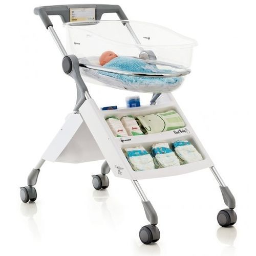 Медицинская люлька на роликах - 007V OVAL BABY® - Fanem - Тренделенбург / обратный Тренделенбург / прозрачная