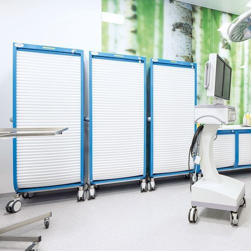 Шкаф для хранения - Favero Health Projects - для трансфера пациента / модульный / на роликах
