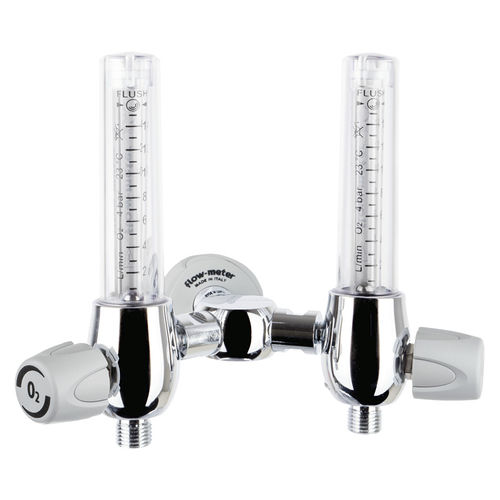 Расходомер с поплавком - Qmed® twin - Flow-Meter - двойной / для кислорода / для больниц