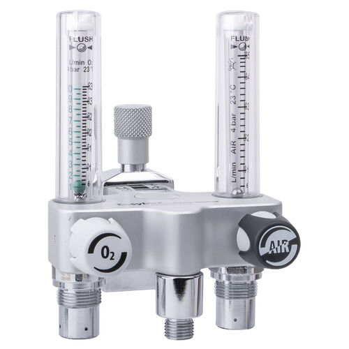 Медицинский газовый смеситель - EasyMIX® - Flow-Meter - для кислорода / воздушный / с двойными дебитметрическими трубками