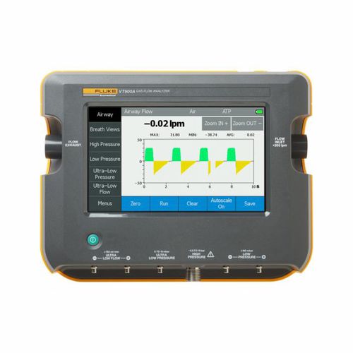 Анализатор расход газа - VT900A - Fluke Health Solutions - для контроля / для измерения температуры / давления