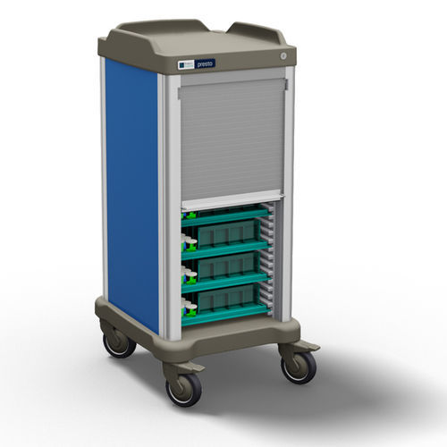 Тележка для больниц - #PRT9X-S-xx - Francehopital - для общего применения / для лекарств / транспортная