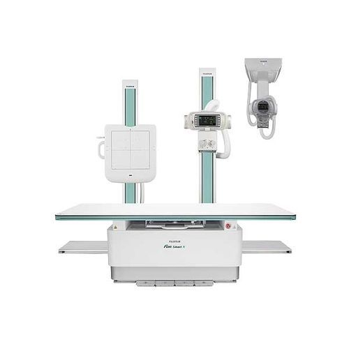 Цифровой рентгенографическая система - FDR Smart X - FUJIFILM Healthcare - для многофункциональной радиографии / с телескопической потолочной стойкой для трубок / с напольной системой Букки