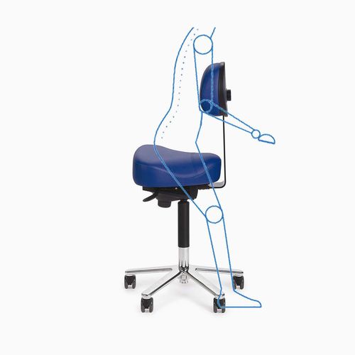 Стул на колесиках - Callista & Lean Chair - Gardhen Bilance 