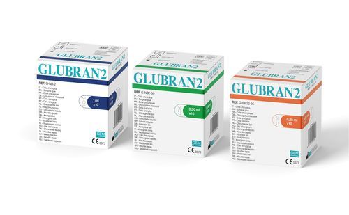 Хирургический клей для общей хирургии - Glubran® 2 - GEM - для сосудистой хирургии / для лапароскопической хирургии / бутил-2-цианоакрилат