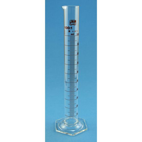 Пробирка из боросиликатного стекла - 42180 series - Glaswarenfabrik Karl Hecht - градуированная
