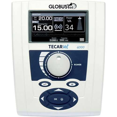 Установка для ветеринарной текар-терапии для домашних животных - TecarVet 4000 - Globus - настольная