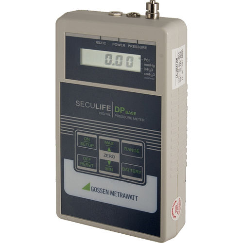 Портативный тестер - SECULIFE DP BASE - GOSSEN METRAWATT GmbH - давления жидкости / давления газа / для медицинских приборов
