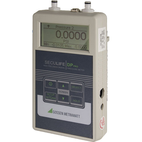 Портативный тестер - SECULIFE DP PRO - GOSSEN METRAWATT GmbH - давления жидкости / давления газа / для измерения температуры