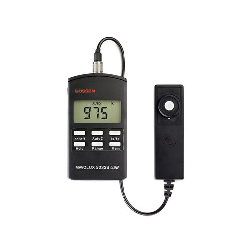 Тестер калибровки - MAVOLUX 5032C BASE - GOSSEN METRAWATT GmbH - освещения / для залов диагностики / переносной