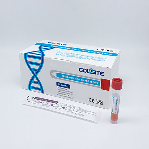 Лабораторная пробирка - VTM - Goldsite Diagnostics Inc. - для PCR / цилиндрическая / из полипропилена