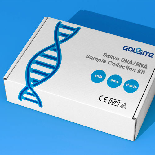Пробирка для слюны - Goldsite Diagnostics Inc. - для PCR / цилиндрическая / для ДНК