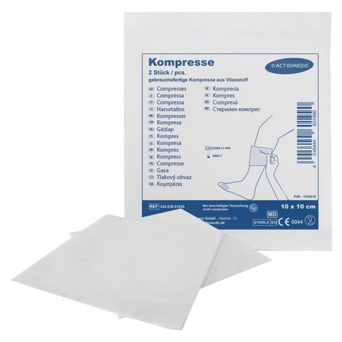 Стерильный компресс - 324.036.01020 - GRAMM medical  - нетканый